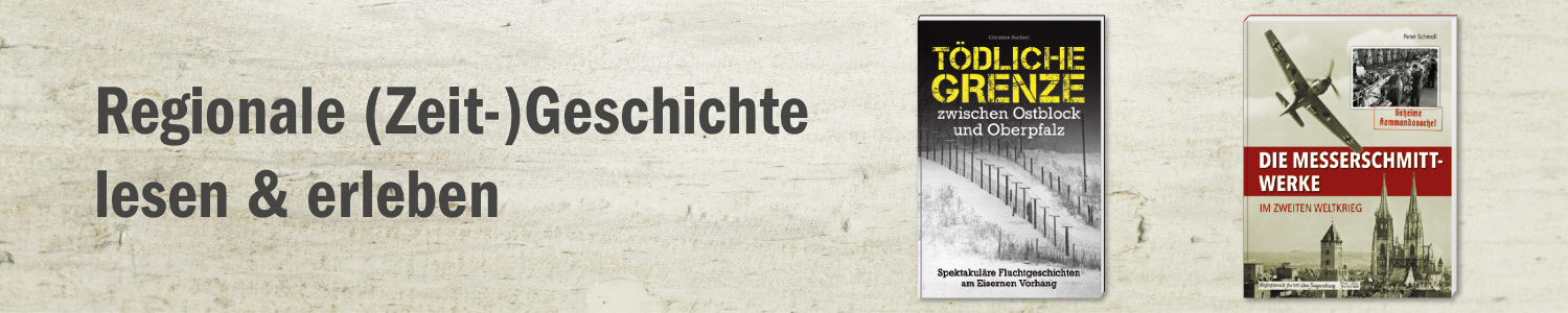 Banner-Picture for 'Regionalgeschichte' redirecting to '/Heimat/Buecher?category=regionalgeschichte'.
