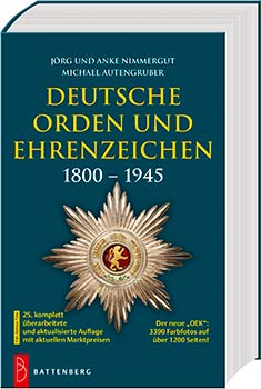Deutsche Orden und Ehrenzeichen 1800 – 1945 (OEK) - Cover