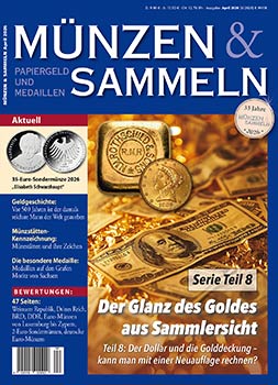 Münzen & Sammeln Ausgabe 04/2026 - Cover