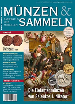 Münzen & Sammeln Ausgabe 09/2026 - Cover