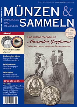 Münzen & Sammeln Ausgabe 10/2025 - Cover