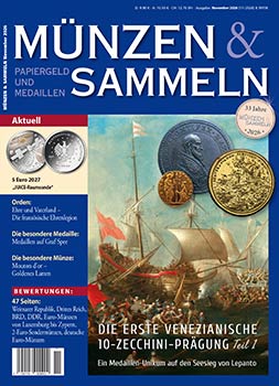Münzen & Sammeln Ausgabe 11/2026 - Cover