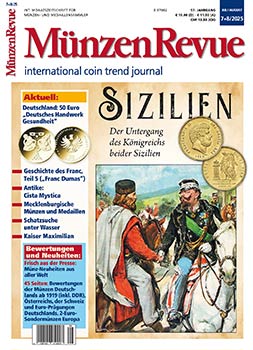 MünzenRevue Ausgabe 07+08/2025 - Cover